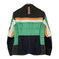 JUNYA WATANABE COMME des GARCONS MAN ジュンヤワタナベ コムデギャルソンマン WF-J008 AD2020 中綿切替 テーラードジャケット グリーン sizeS 瑞穂店