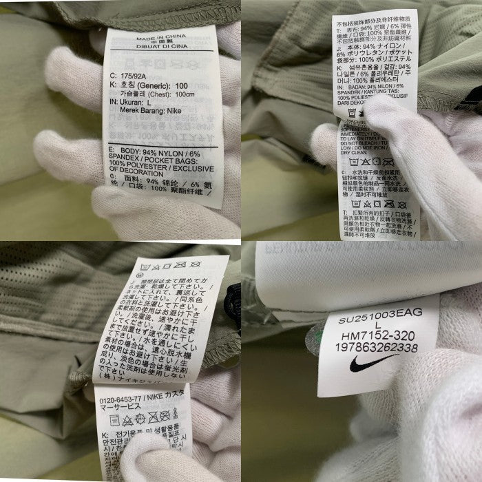 NIKE ナイキ ウィンドランナー ウーブンジャケット ジップアップ オリーブ HM7152-320 Size L 福生店