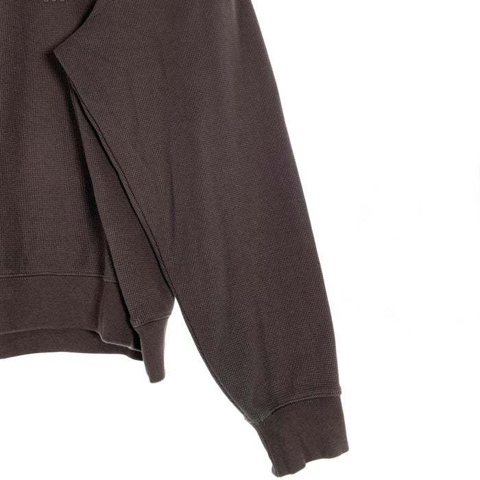 FEAR OF GOD フィアオブゴッド ESSENTIAL エッセンシャル LS POLO 長袖 ポロシャツ チャコール オフブラック Size M 福生店