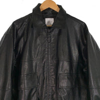 FREAK’S STORE フリークスストア FAUX LEATHER BLOUSON フェイクレザーブルゾン ジップアップジャケット ブラック Size M 福生店