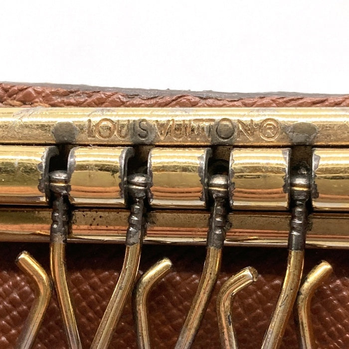 LOUIS VUITTON ルイヴィトン モノグラム ミュルティクレ4 4連キーケース ブラウン TH1013 瑞穂店
