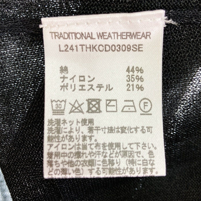 Traditional Weatherwear トラディショナルウェザーウェア 24SS ARKLEY KNIT SHEER アークリー ニット シアー L241THKCD0309SE カーディガン ブラック sizeS 瑞穂店