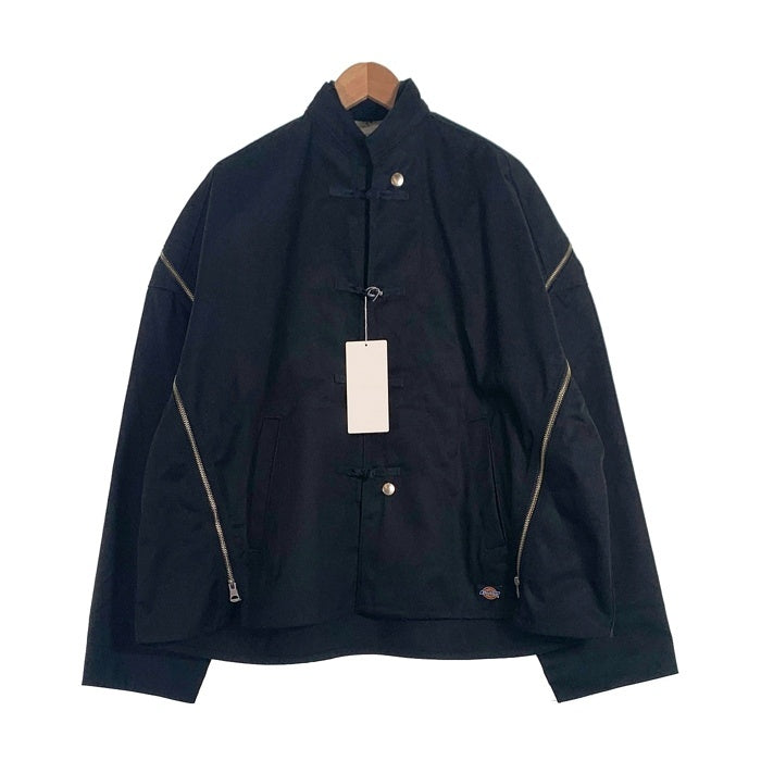FACETASM ファセッタズム DICKIES ディッキーズ KUNG-FU JACKET カンフージャケット ブラック MIMI-JK-U06 Size 3 福生店