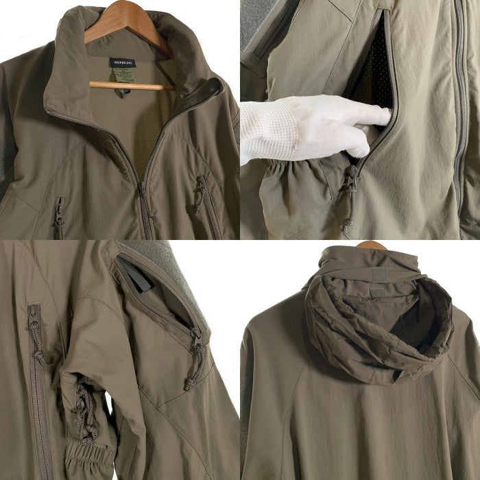 WAIPER.INC ワイパーインク LEVEL5 ソフトシェルジャケット ミリタリー グリーン WP1079 Size S 福生店