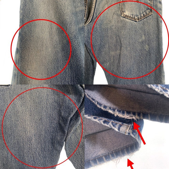 Levi's リーバイス 517 サークルR ブランクタブ ジッパーフライ デニムパンツ ライトブルー Size W36 L29 福生店