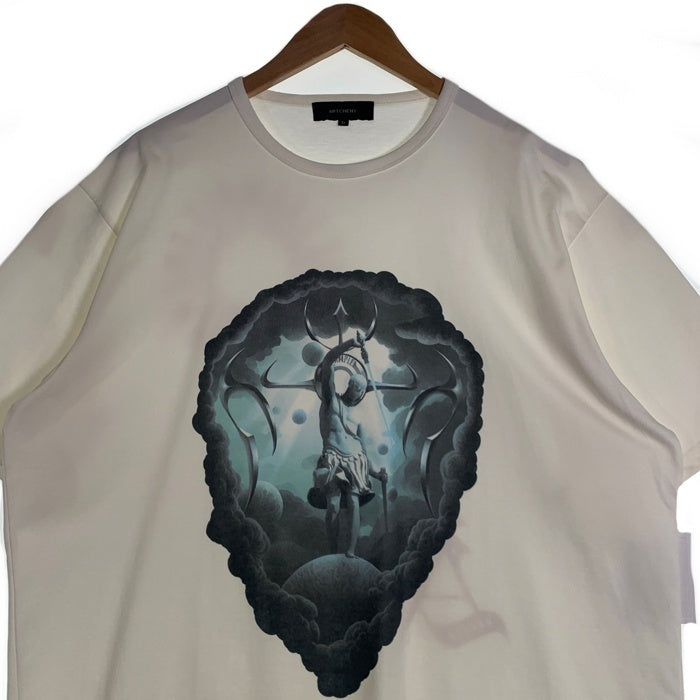 EXAMPLE エグザンプル ARTCHENY アーケニー Ancient Hero T Shirt プリントTシャツ ホワイト Size 5 福生店