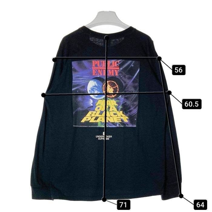 Supreme シュプリーム × UNDERCOVER アンダーカバー ロンＴ ブラック sizeL 瑞穂店
