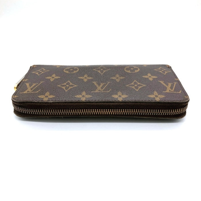 LOUIS VUITTON ルイヴィトン M66570 モノグラム ジッピーウォレット 香港広東ロード店限定 内側ゴールド 長財布 ブラウン 瑞穂店