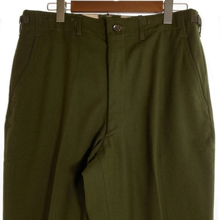 U.S. ARMY 米軍 M-1951 M-51 ウール トラウザーパンツ オリーブ 55-T-35650-30 Size SHORT MEDIUM 福生店