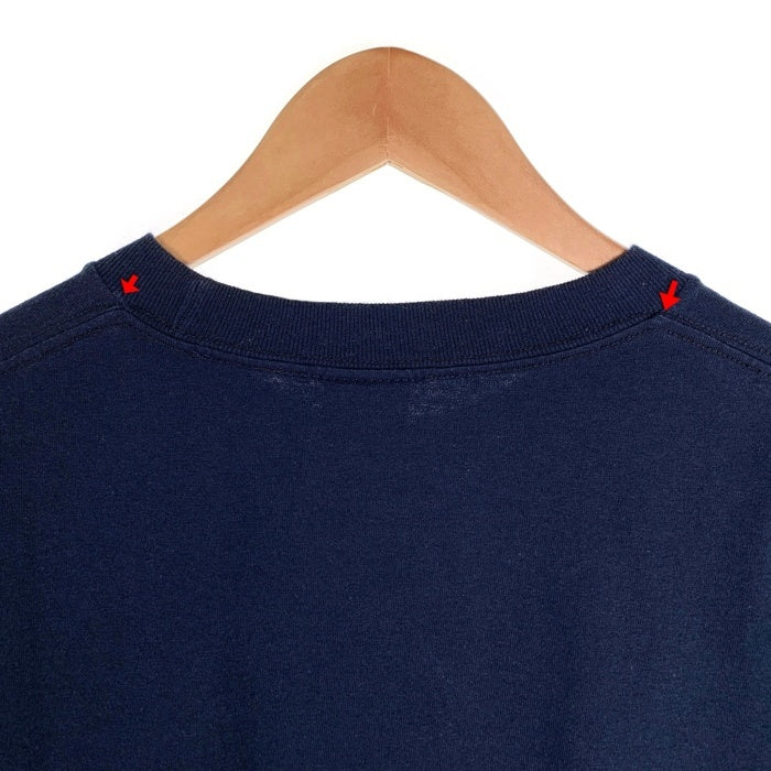 00's BURTON バートン ロゴプリント Tシャツ ネイビー USA メキシコ製 Size L 福生店