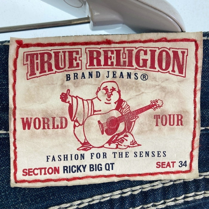 TRUE RELIGION トゥルーレリジョン RICKY BIG QT デニムパンツ インディゴ size31 瑞穂店