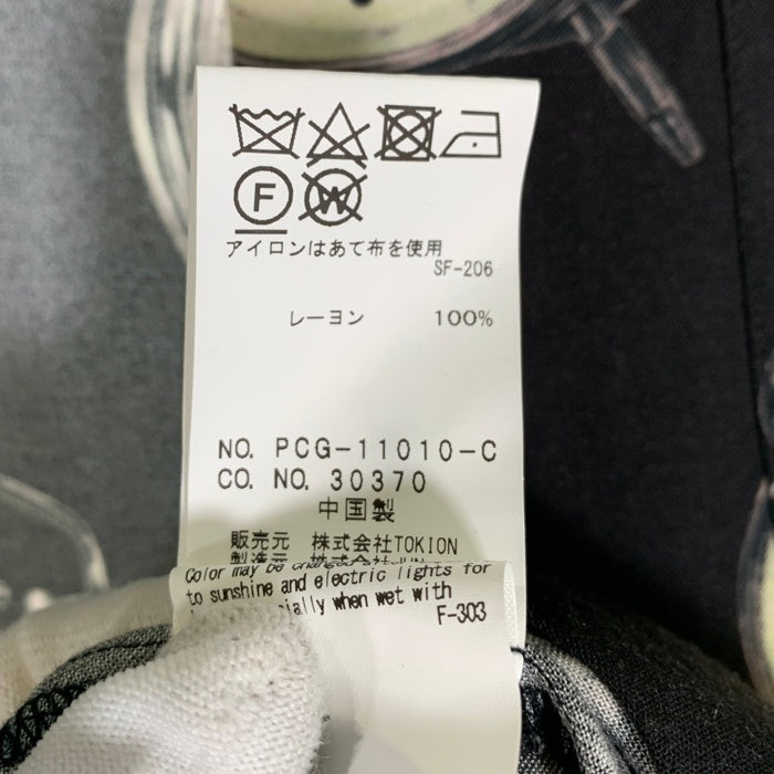 Wasted Youth ウェイステッドユース TOKION トキオン レーヨン アロハシャツ ブラック PCG-11010-C Size XL 福生店