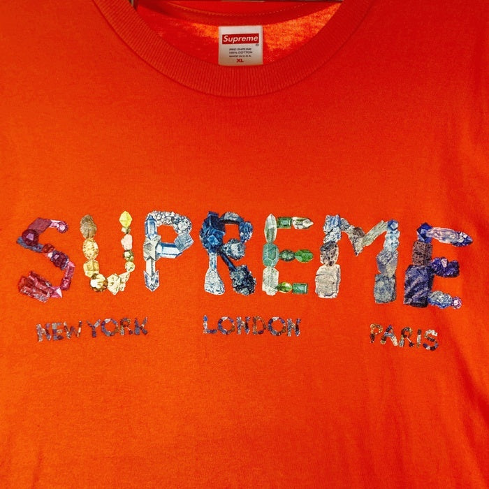 SUPREME シュプリーム 18SS Rocks Tee ロックス Tシャツ オレンジ sizeXL 瑞穂店