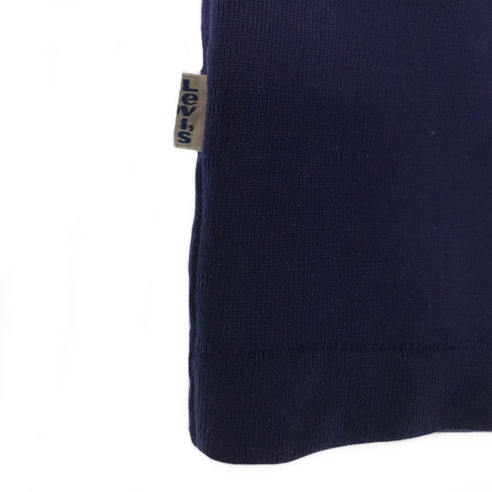 70's Levi's リーバイス ポロシャツ レッド ネイビー 薄手 Size L 福生店