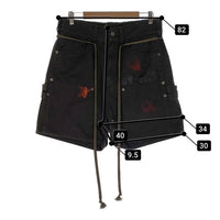 CVTVLIST カタリスト 23SS Prisoner Shorts プリズナーショーツ ペイント ダブルニーショートパンツ チャコール 2201070403 Size 2 福生店