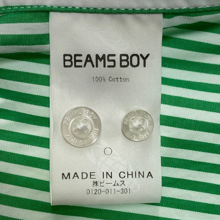 BEAMS BOY ビームスボーイ 13-11-0109-163 ストライプ クレイジーパターン 長袖シャツ マルチカラー sizeFREE 瑞穂店