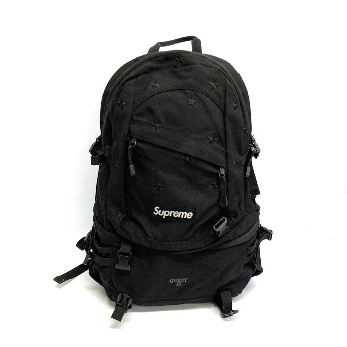 Supreme シュプリーム 13FW QUEST 35 STARS BACKPACK バックパック ブラック 瑞穂店