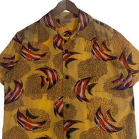 WAREHOUSE ウエアハウス コットン アロハシャツ イエロー Size S 福生店