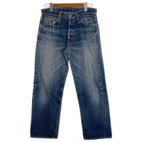 90's SUGAR CANE シュガーケーン ボタンフライ ボタン裏98 赤耳 セルビッチ デニムパンツ ライトブルー Size ウエスト約84cm 福生店