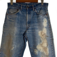 70's Levi's リーバイス 505 ボタン裏5 42TALON ジップ デニムパンツ 505-0217 ライトブルー USA製 Size W33 L33 福生店