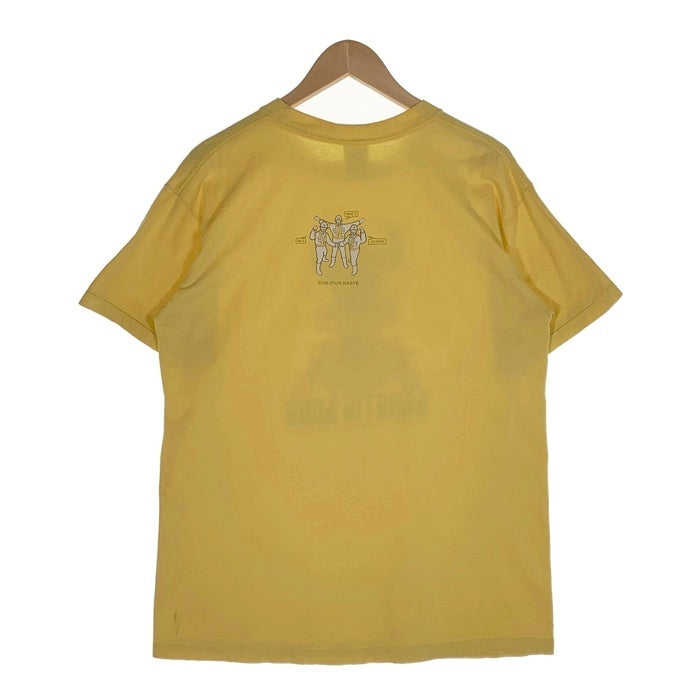 90's BEASTIE BOYS ビースティボーイズ IN THE ROUND TOUR プリントTシャツ イエロー anvil Size L 福生店