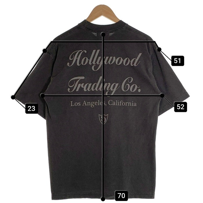 HTC エイチティーシー STANDARD CARIFORNIA スタンダードカリフォルニア Studs Pocket T スタッズ 半袖 ポケット Tシャツ チャコール Size M 福生店