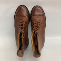 Ralph Lauren ラルフローレン レザー レースアップブーツ ブラウン size7 瑞穂店