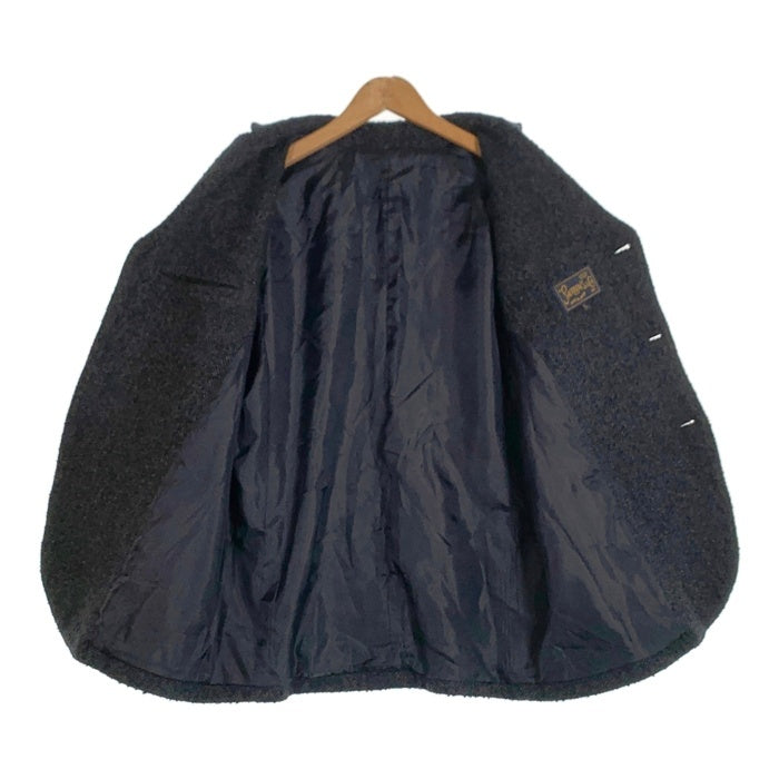Pherrow's フェローズ Herringbone Suck Jacket ヘリンボーン サックジャケット 3B テーラード ネイビー 19W-PWSC1-HB Size L 福生店