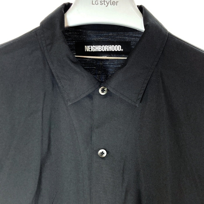 NEIGHBORHOOD ネイバーフッド 24SS 241AQNH-SHM05 DOLMANSLEEVE SHIRT SS ブラック sizeL 瑞穂店