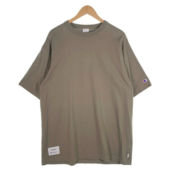 WTAPS ダブルタップス 20SS Champion チャンピオン BLANK SS ブランクショートスリーブTシャツ オリーブ C8-T342 Size XL 福生店