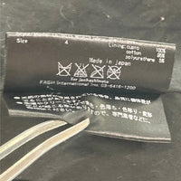 junhashimoto ジュンハシモト LET0015 WCF03 カウレザー シングル ライダースジャケット ブラック size4 瑞穂店