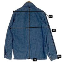 50’s TUF NUT タフナット デニムカバーオール スナップボタン インディゴ Size M-L 相当 福生店