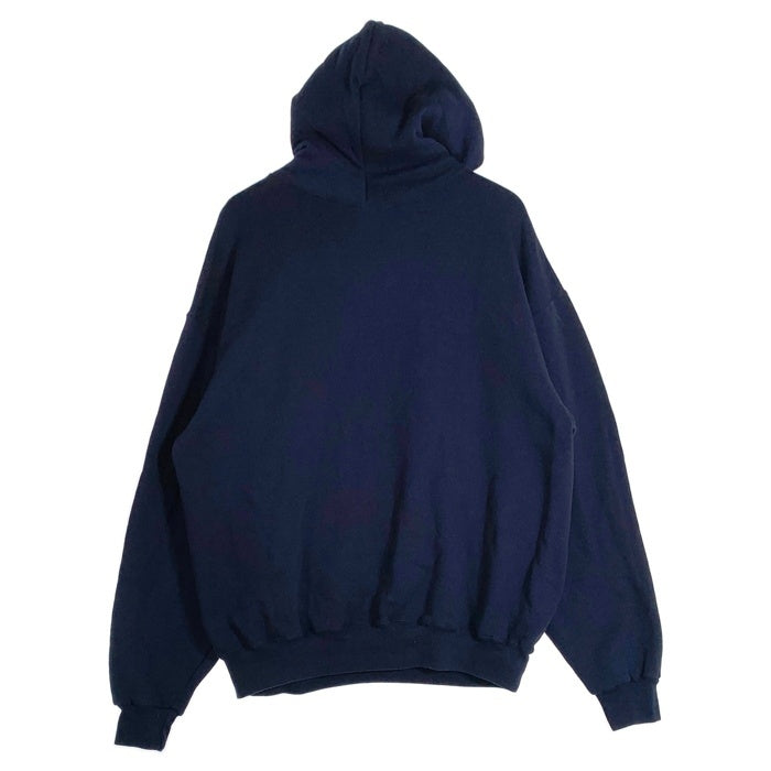 RUSSELL ATHLETIC ラッセルアスレチック プルオーバー フーディー パーカー ネイビー メキシコ製 Size XL 福生店
