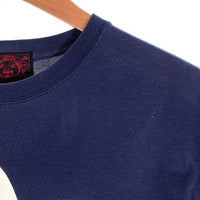 EVISU エヴィス カモメプリント Tシャツ ネイビー Size 40 福生店