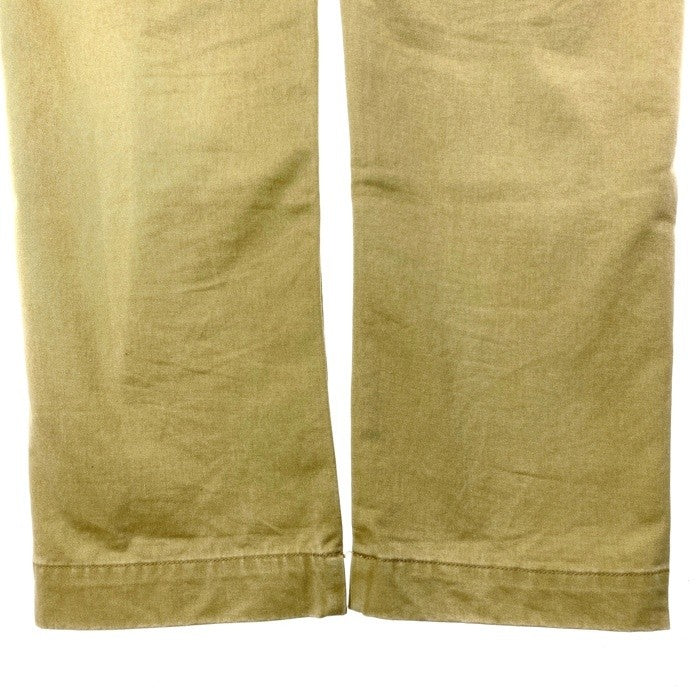 STUSSY ステューシー SSリンク刺繡 チノトラウザーパンツ ベージュ size 36 瑞穂店