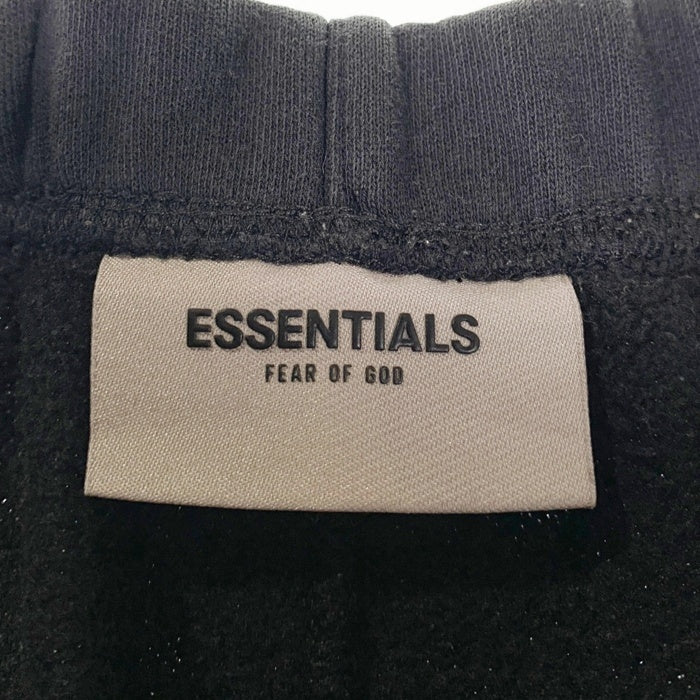 FOG ESSENTIALS エッセンシャルズ フロントラバーパッチ スウェットパンツ ブラック Size S 福生店