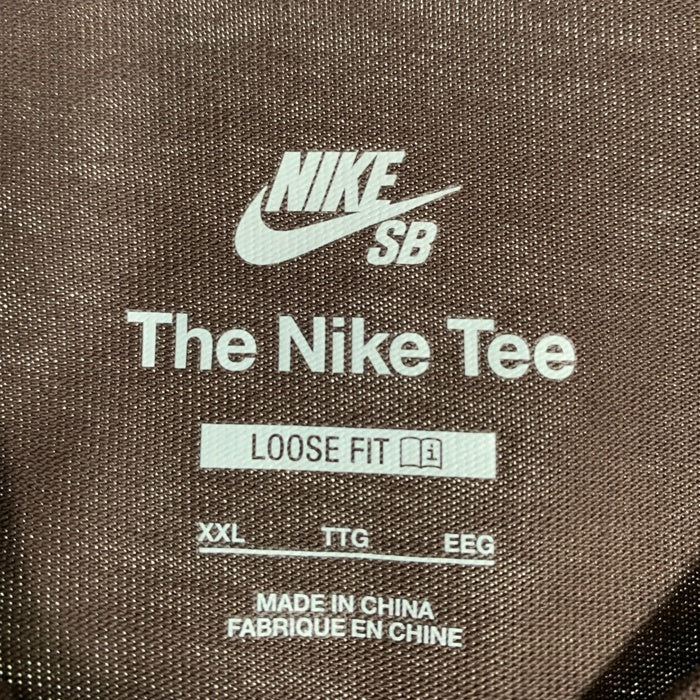 NIKE ナイキ The Nike Tee LOOSE FIT 堀米優斗 YUTO HORIGOME 半袖 Tシャツ ブラウン FN0670-237 Size XXL 福生店