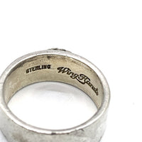 Wing Hands ウィングハンズ 銀縄ターコイズ シルバーリング STERLING Size 15号 福生店