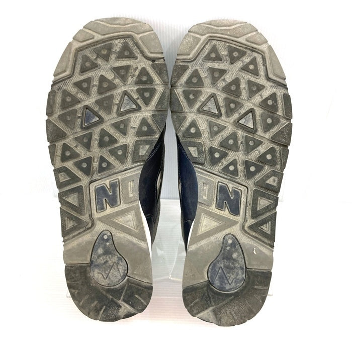 new balance ニューバランス CM1600LV レザーローカットスニーカー ネイビー Size 27.5cm 瑞穂店