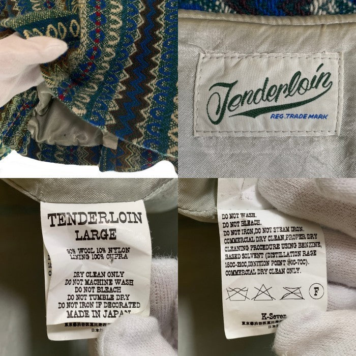 TENDERLOIN テンダーロイン T-NATIE JKT ネイティブ柄 ジャケット マルチカラー Size L 福生店