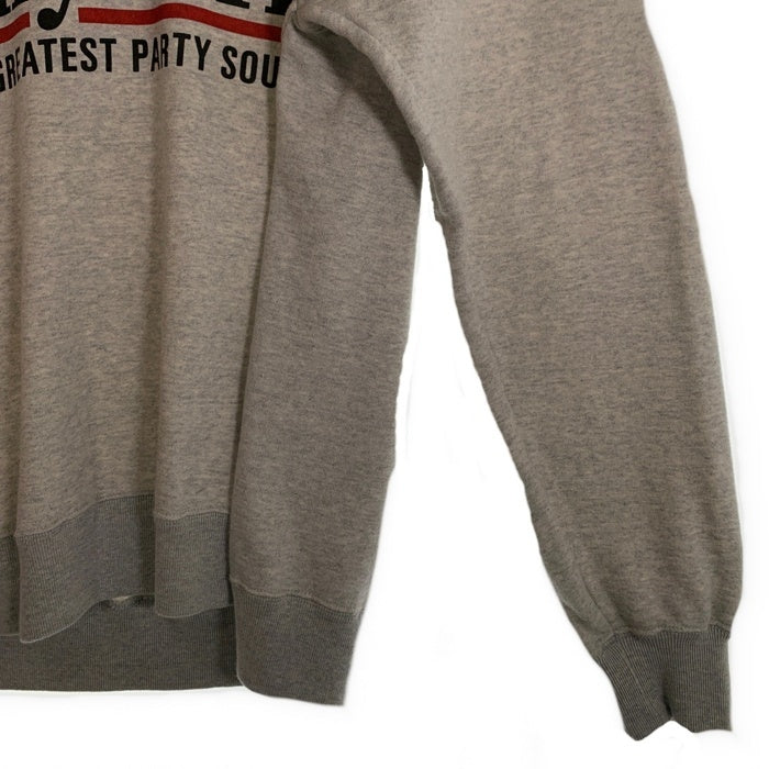 HYSTERIC GLAMOUR ヒステリックグラマー GREATEST PARTY SOUNDS クルーネックスウェット グレー 02261CS05 Size L 福生店
