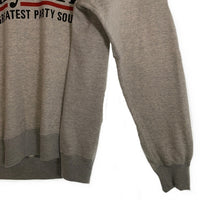 HYSTERIC GLAMOUR ヒステリックグラマー GREATEST PARTY SOUNDS クルーネックスウェット グレー 02261CS05 Size L 福生店