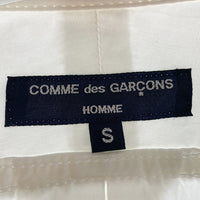 COMME des GARCONS HOMME コムデギャルソンオム AD2014 HN-B009 チェックパッチワーク 長袖シャツ ホワイト sizeS 瑞穂店
