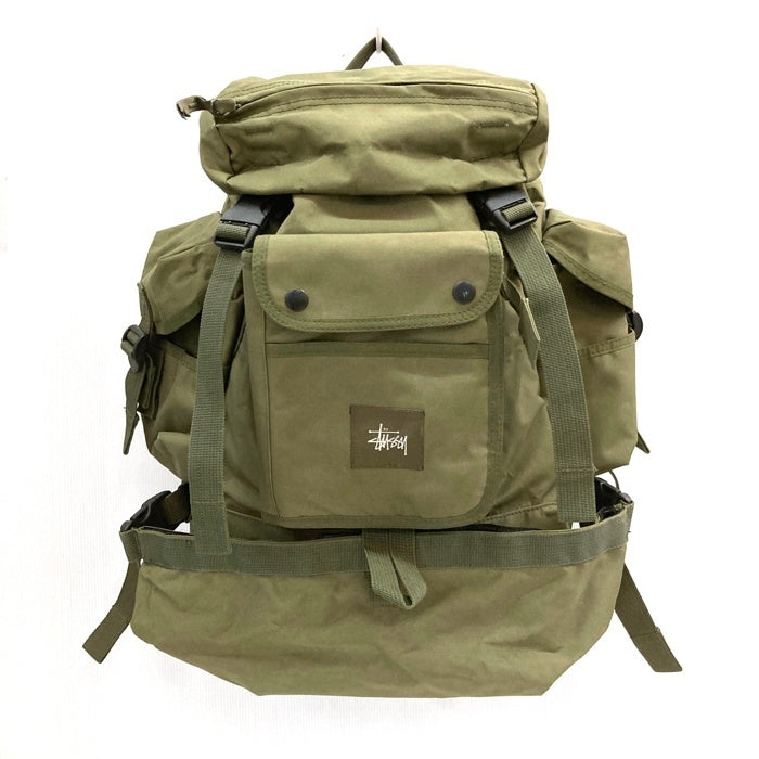 STUSSY ステューシー アーミー バックパック ARMY BACKPACK リュック フラップ 大容量 カーキ 瑞穂店