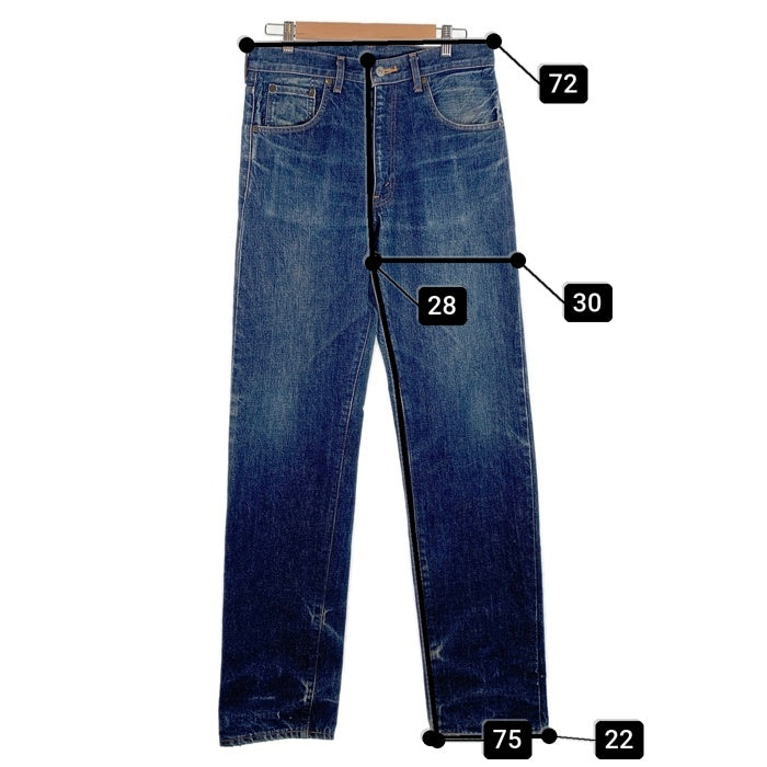 90's LEVI'S リーバイス 502XX BIG E 復刻 テーパードデニムパンツ ジッパーフライ インディゴ 日本製 91年 Size 32×33 福生店