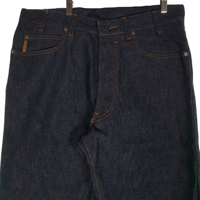 ARMANI JEANS アルマーニジーンズ 15YEARS テーパードデニムパンツ インディゴ ボタンフライ Size 34 福生店