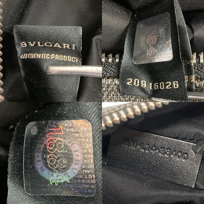 BVLGARI ブルガリ MM-L14-33400 ウィークエンド PVC クラッチバッグ セカンドバッグ グレー 瑞穂店