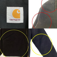 Carhartt WIP カーハートワークインプログレス OG DETROIT JACKET デトロイトジャケット ダック地 内キルティング ブラック 2 I027358.00E Size S 福生店