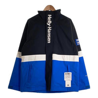 CHALLENGER チャレンジャー HELLY HANSEN ヘリーハンセン 26SS Racing Jacket ビッグロゴ レーシング ジャケット ブラック ブルー HH12640X1 Size L 福生店