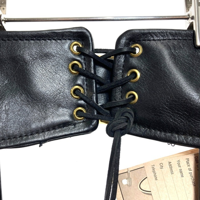 VANSON バンソン レザーチャップス パンツ ブラック Size 24 瑞穂店